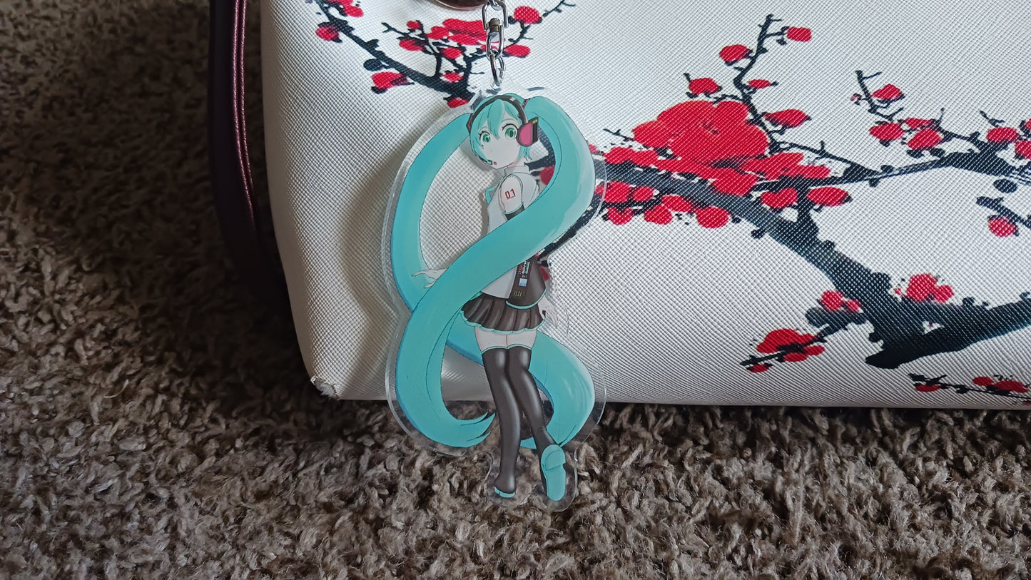 4" Keychain - Miku