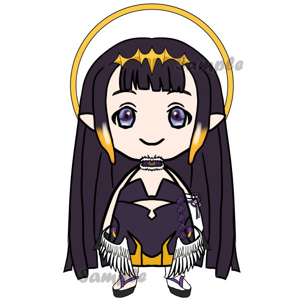 Chubby Chibis - Ninomae Ina'nis Sticker