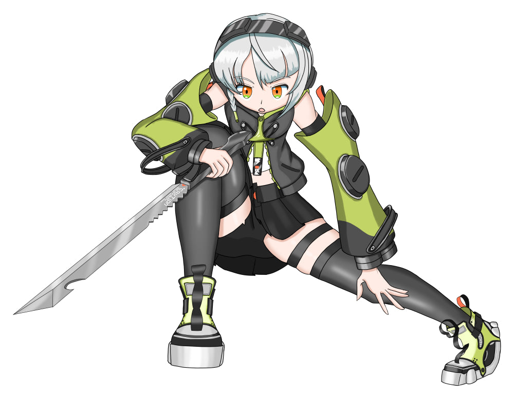 Anby Demara 4" Sticker