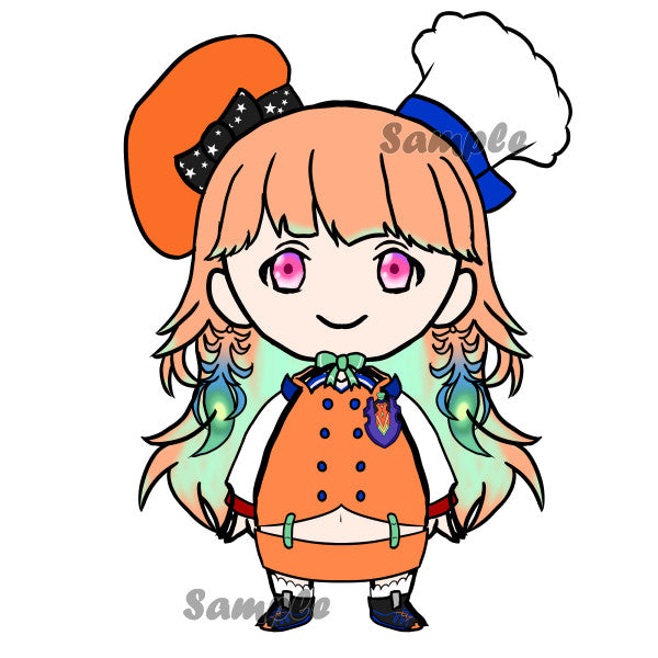 Chubby Chibis - Takanashi Kiara Sticker