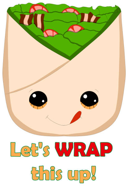 PUNderful Sentiments - Let's WRAP This Up Sticker