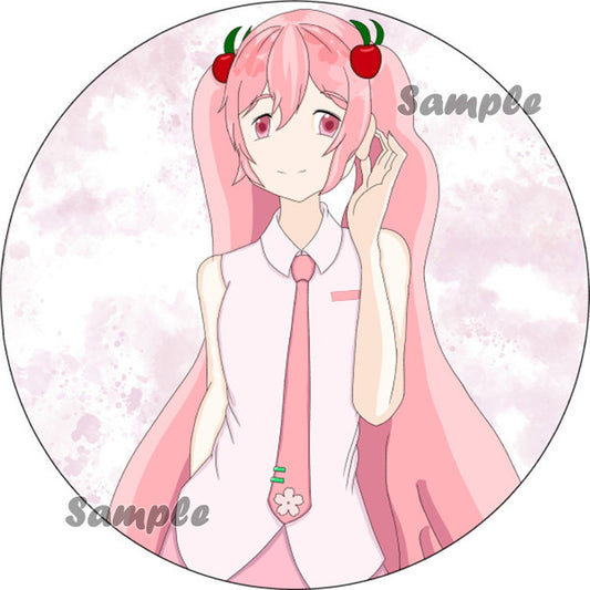 Sakura Miku 2.5" Sticker