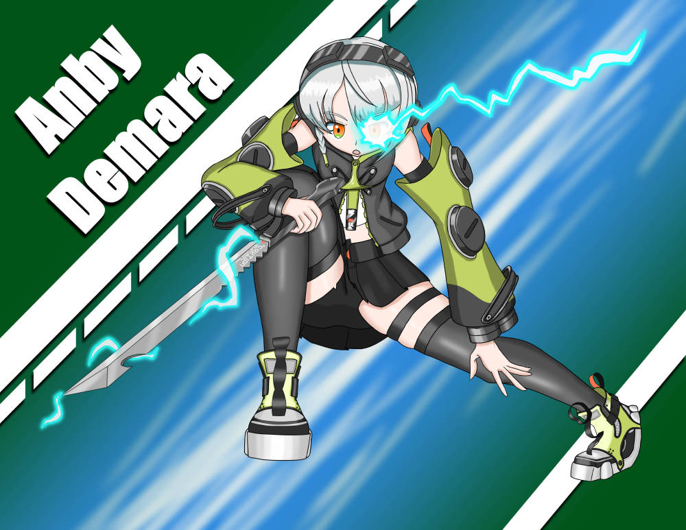 Anby Demara 11" x 8.5" Print