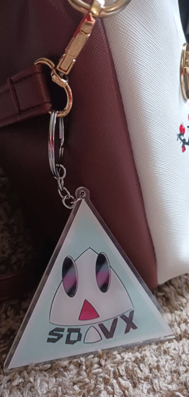 Tsumabuki Double-Sided 4" Keychain Charm