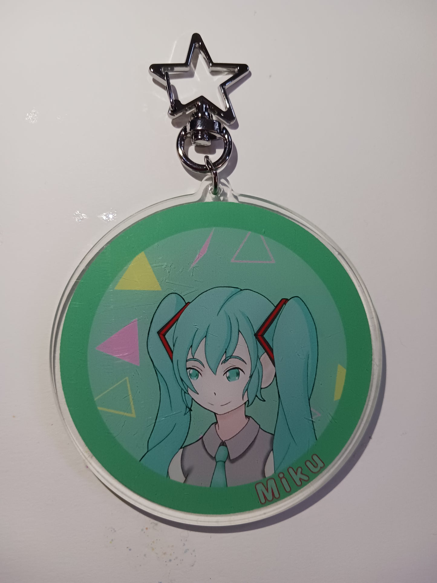 Project Sekai/Vocaloid 3" Round Acrylic Charm - Miku
