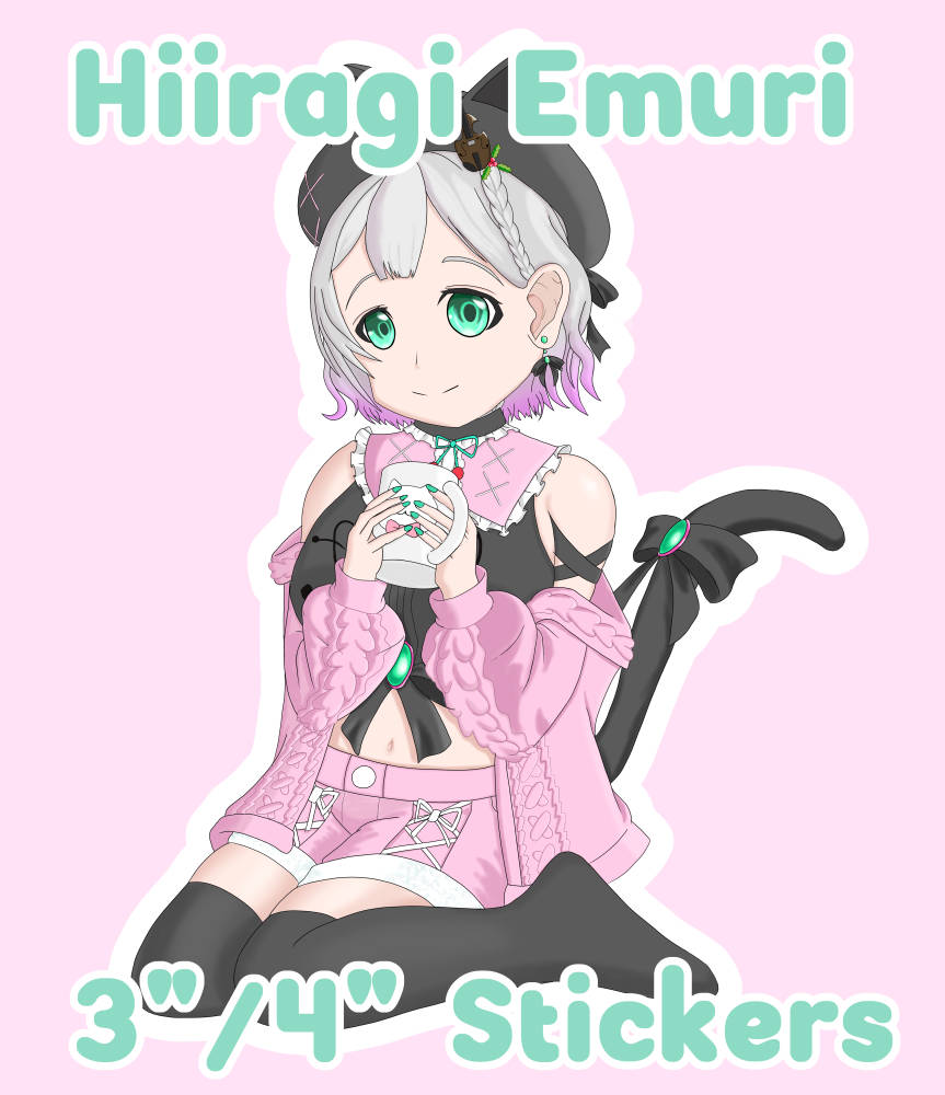 Hiiragi Emuri Sticker